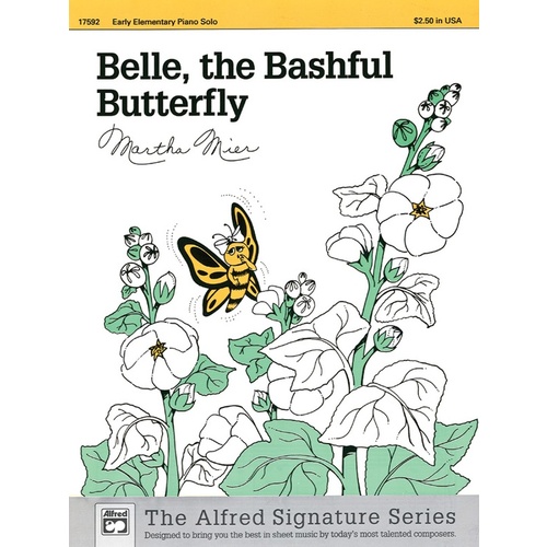 Belle the Bashful Butterfly - Piano Sheet Music