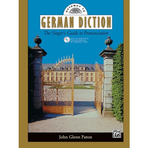 Gateway To German Diction Singers Guide Book/CD