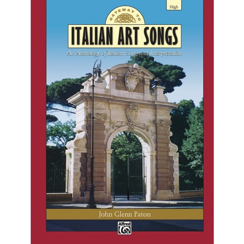 Gateway To Italian Songs And Arias High Book