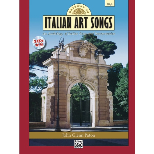 Gateway To Italian Songs And Arias High Book/2CD