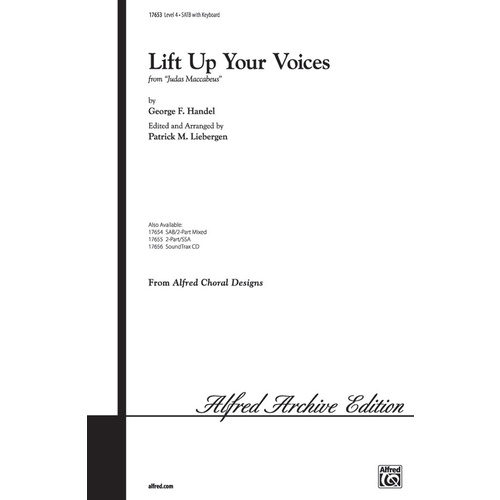 Lift Up Your Voices SATB Arr Liebergen