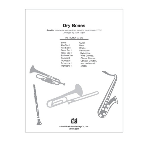 Dry Bones Soundpax Instrumental Parts
