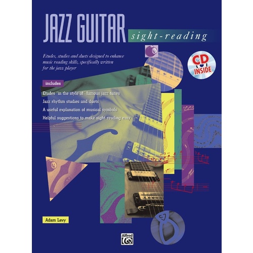 Jazz Guitar Sight Reading Book/CD