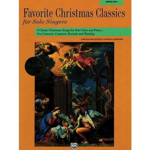 Favourite Christmas Classics Solo Med High Book/CD