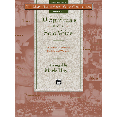 Spirituals 10 for Solo Voice Book 1 Medium/High Vocal Sheet Music