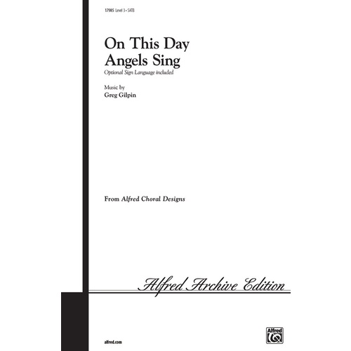 On This Day Angels Sing SATB