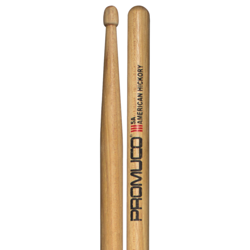 Promuco American Hickory 5A Wood Tip Drum Sticks