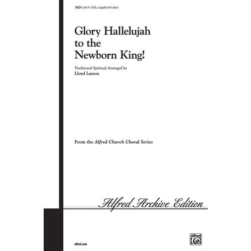 Gloria Hallelujah SATB Arr Larson