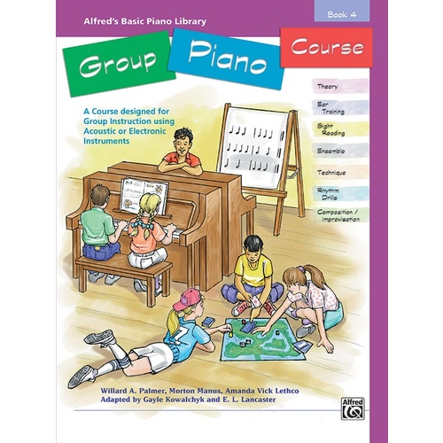 ABPL Group Piano Course for Children Book 4
