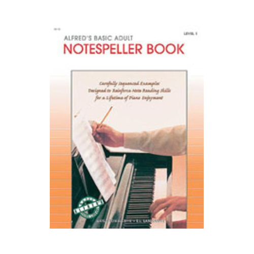 ABPL Adult Notespeller Book 1 - Piano Sheet Music and Method Book for Note Reading