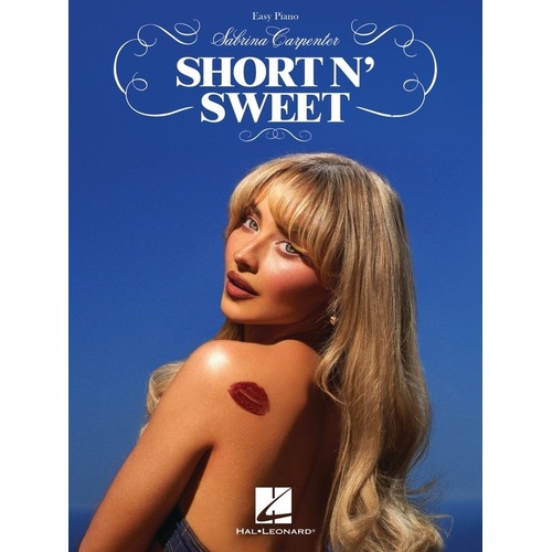 Sabrina Carpenter - Short N' Sweet Easy Piano Songbook