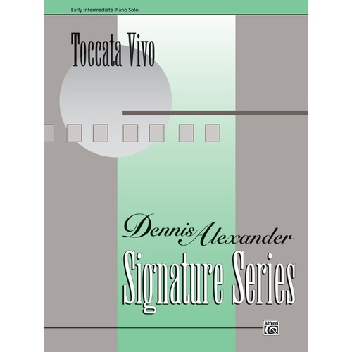 Toccata Vivo Piano Sheet Music