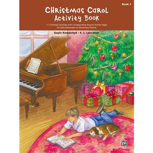 Christmas Carol Activity Book Book 1 - Piano