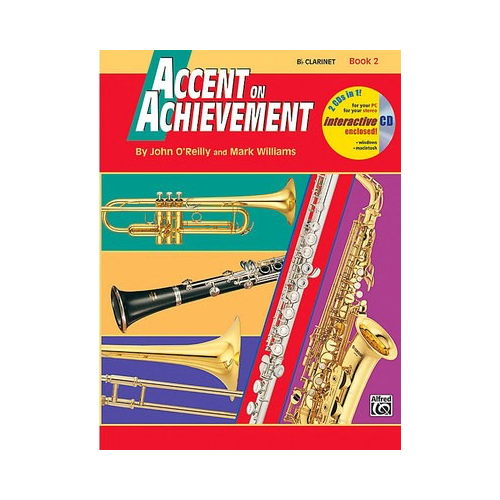Accent on Achievement Book 2 Bb Clarinet with CD