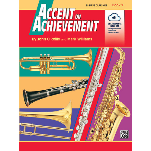 Accent on Achievement Book 2 Bb Bass Clarinet with CD