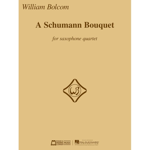 A Schumann Bouquet For Sax Quartet (Music Score/Parts)