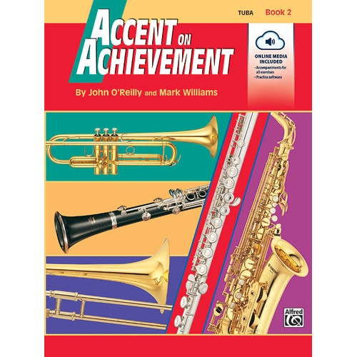 Accent on Achievement Book 2 for Tuba with CD
