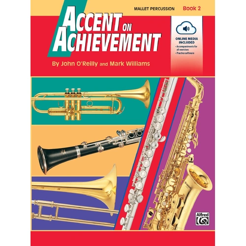 Accent on Achievement Book 2 Mallet Percussion Book/CD