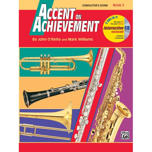 Accent on Achievement Book 2 Conductor Score for Concert Band