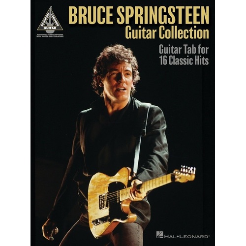 Bruce Springsteen Guitar Collection Tab for 16 Hits by Hal Leonard