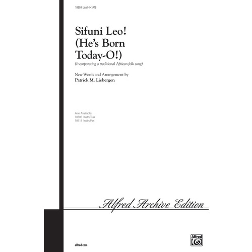 Sifuni Leo SATB Arr Liebergen