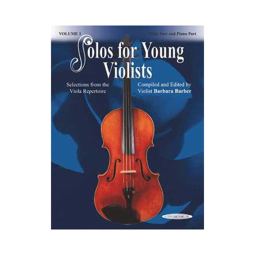Solos for Young Violists Volume 1 - Viola/Piano Sheet Music