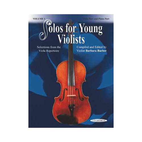 Solos for Young Violists Volume 1 Viola and Piano Sheet Music