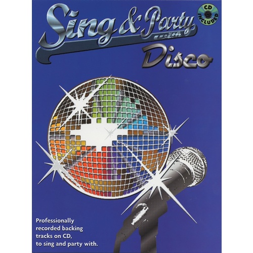 Sing and Party with Disco Book and CD PVG Sheet Music