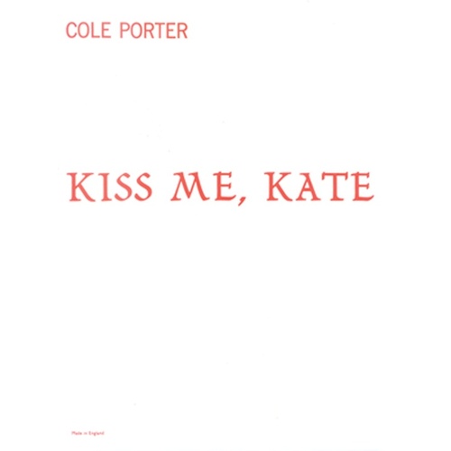 Kiss Me Kate Vocal Sc