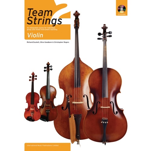 Team Strings 2 Violin Book with CD
