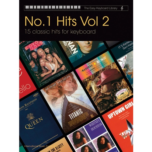 Easy Keyboard Library Number 1 Hits Vol 2