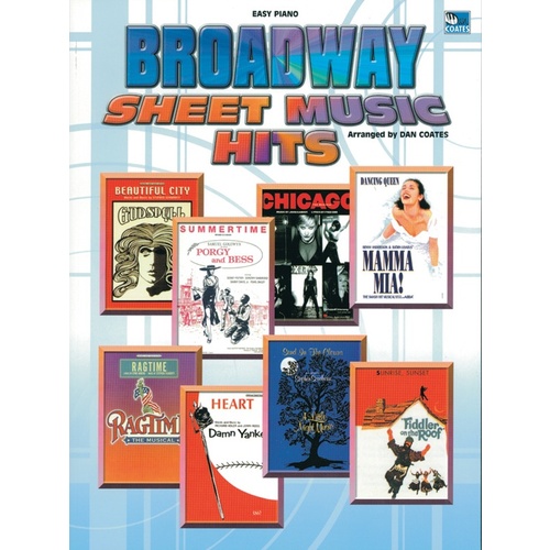 Broadway Sheet Music Hits EP Arranged by Coates