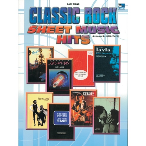Classic Rock Sheet Music Hits Piano Arr Coates