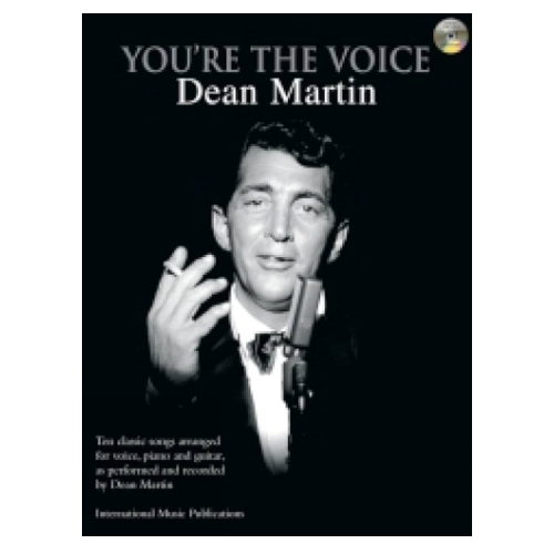 You're the Voice Dean Martin PVG Sheet Music Book with CD