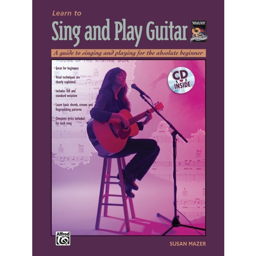 Learn To Sing And Play Guitar Book/CD