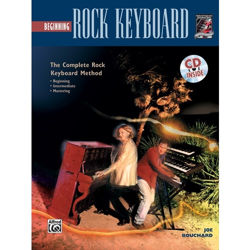 Beginning Rock Keyboard Book with CD