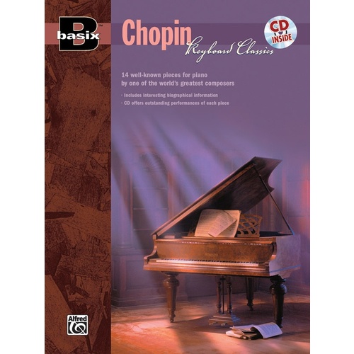 Basix Chopin Keyboard Classics Book and CD