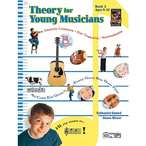 Theory for Young Musicians Book 2 with CD