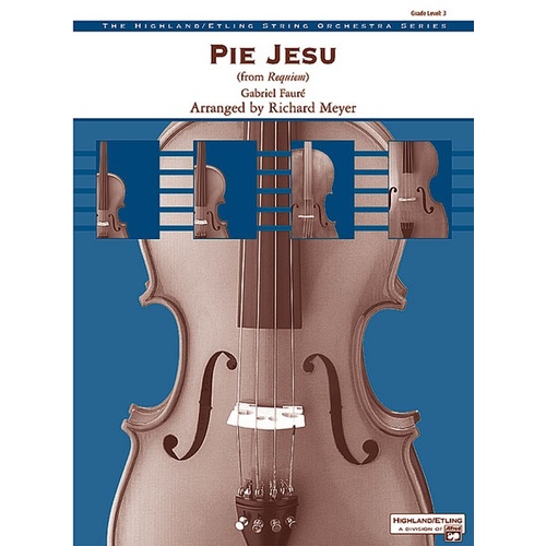 Pie Jesu From Requieum String Orchestra Gr 3