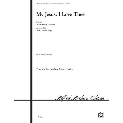 My Jesus I Love Thee Handbells