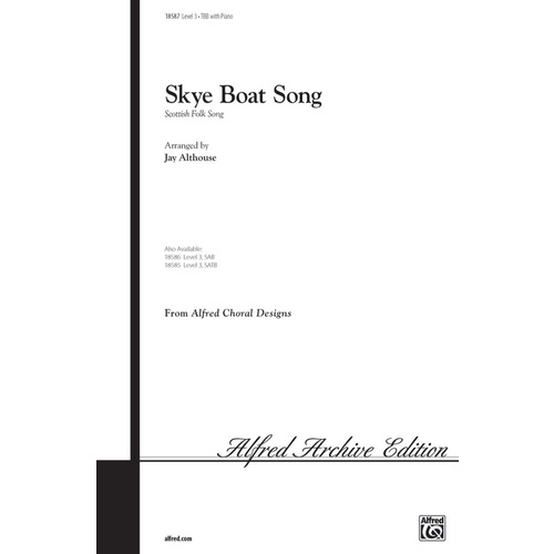 Skye Boat Song for TBB Choir