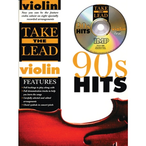 Take The Lead 90S Hits Book/CD Violin