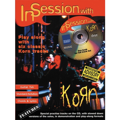 Korn In Session With Korn Book/CD Guitar Tab