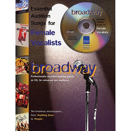 Audition Songs Broadway PVG Book/CD