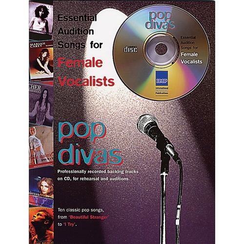 Audition Songs Pop Divas PVG Book and CD