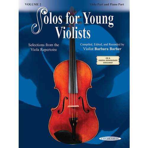Solos For Young Violists Volume 2 Viola/Piano