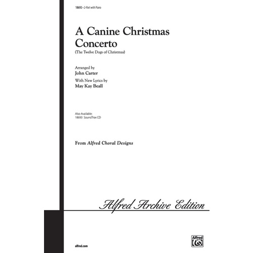 Canine Christmas Concerto 2 Part Level 2