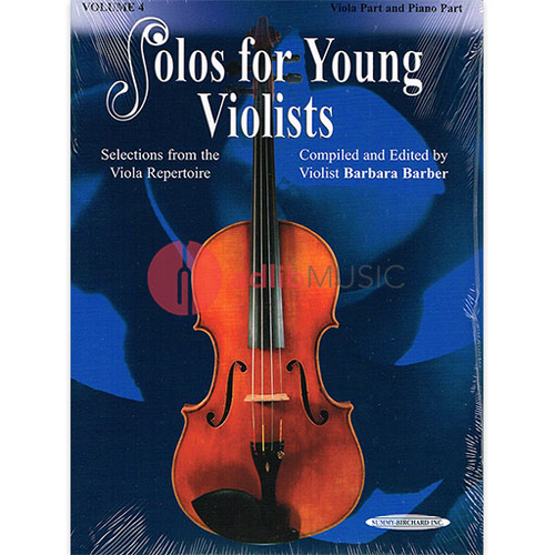 Solos for Young Violists Volume 4 Viola/Piano Sheet Music