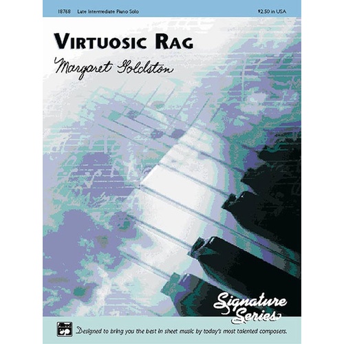 Virtuosic Rag Piano Sheet Music
