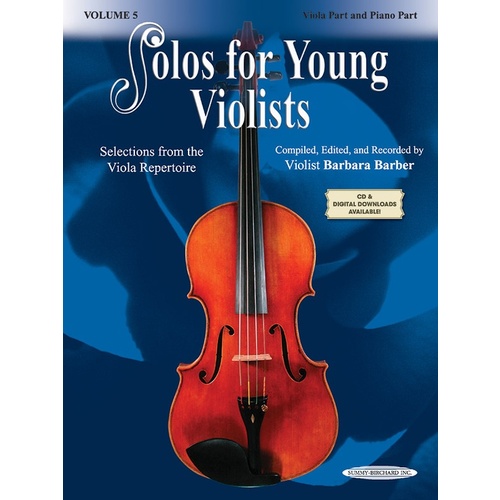 Solos For Young Violists Volume 5 Viola/Piano